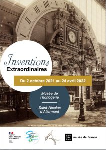 affiche exposition Inventions extraordinaires