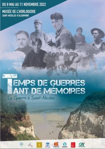 affiche exposition Temps de guerres, tant de mémoires